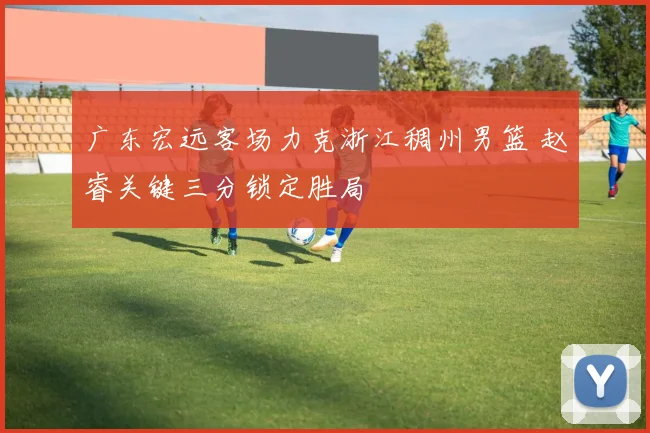 广东宏远客场力克浙江稠州男篮 赵睿关键三分锁定胜局
