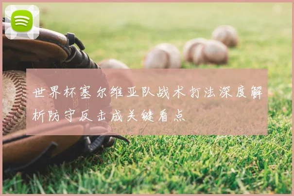 世界杯塞尔维亚队战术打法深度解析防守反击成关键看点